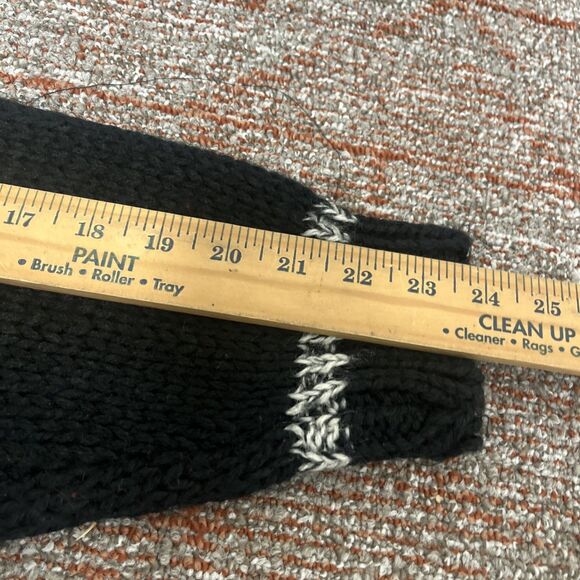 CODE ZERO Men’s Acrylic Geometric 1980’s Sweater Leather Patches Size Large - Picture 11 of 13